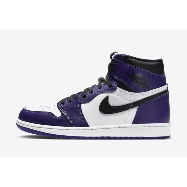 【ナイキ  コピー 】激レア Air Jordan 1 Retro High Court Purple WhiteCT5053a01